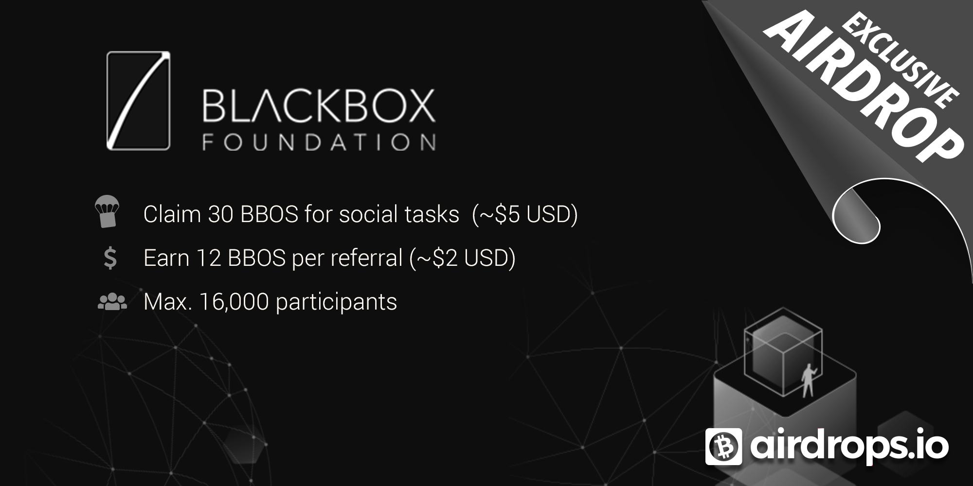 Blackbox Foundation Airdrop » Claim 30 free BBOS tokens ...