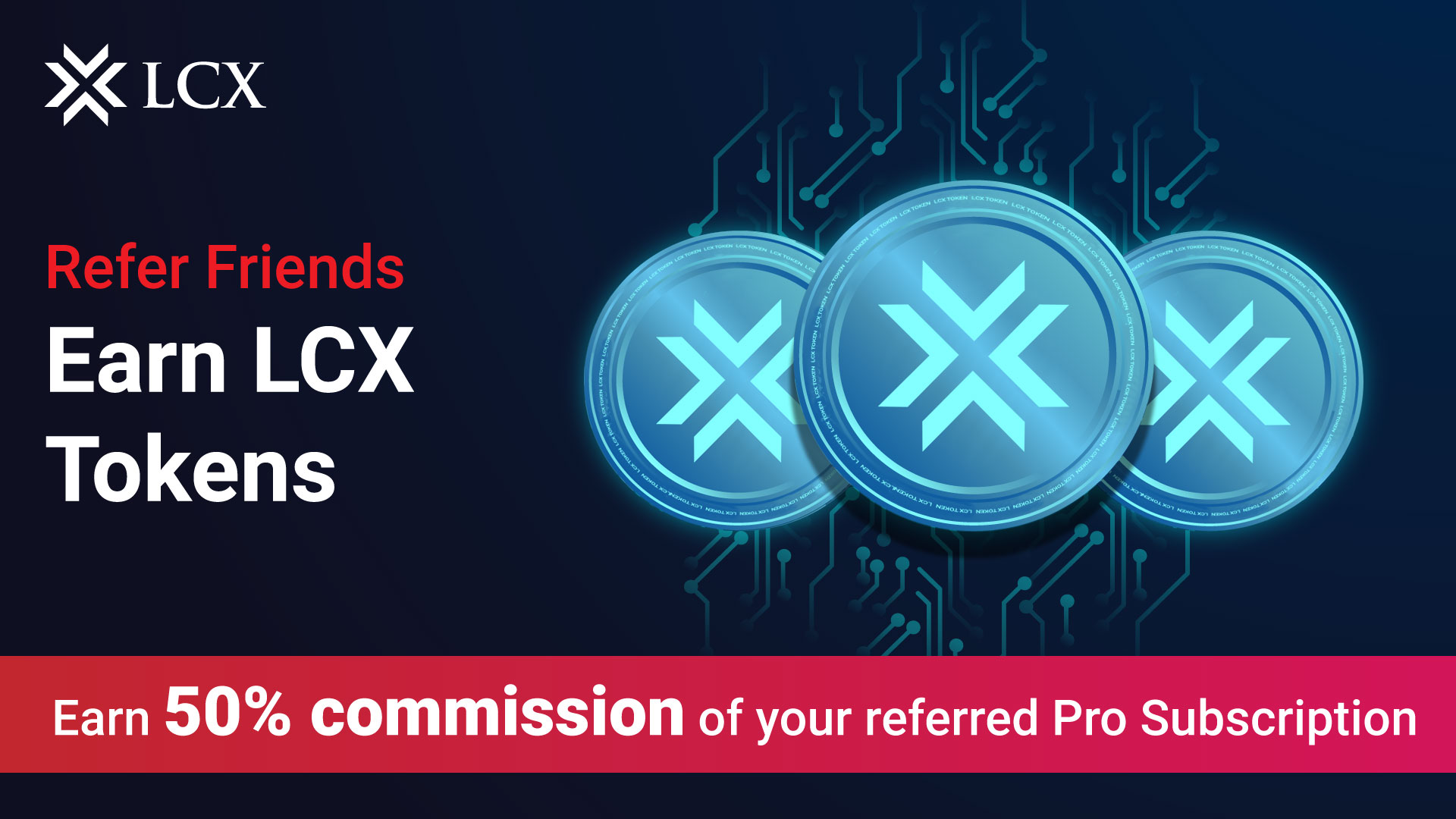 LCX Airdrop » Claim 500 free LCX tokens (~ $1 + ref)