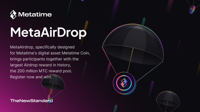 METAGAMES OFFICIAL on X: Metagame will launch airdrop from 18th to 23rd  Feb 2022 The airdrop bonus fund is 20 billion MGT tokens reward for the  first 20k participants and 4 billion