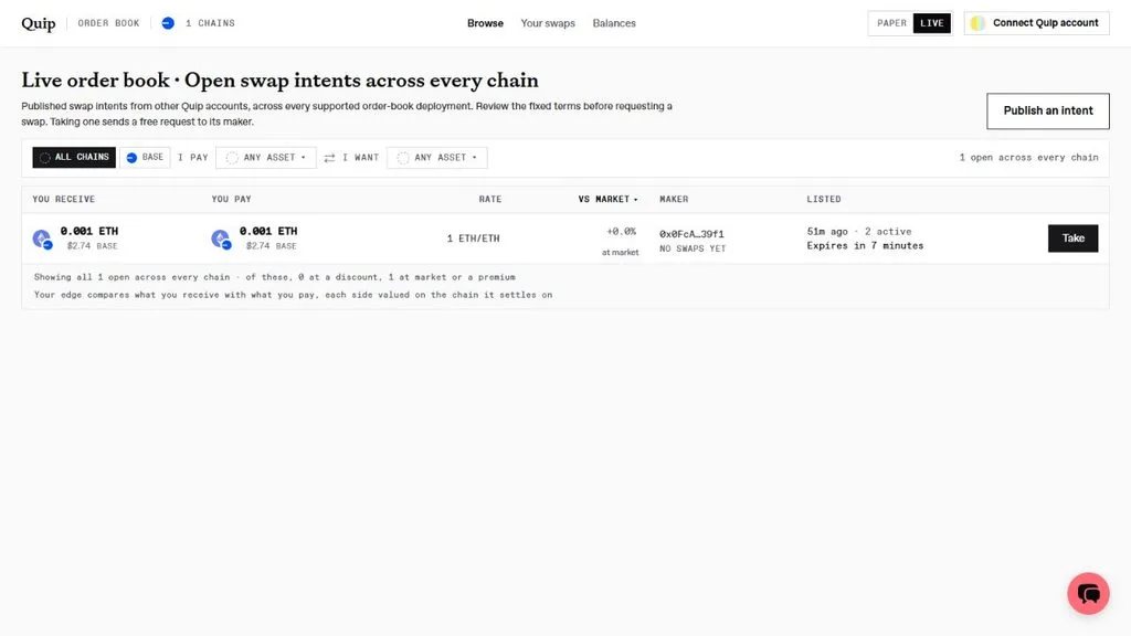 05 swap live - Quip Network Full Guide: Node & Airdrop Points Project